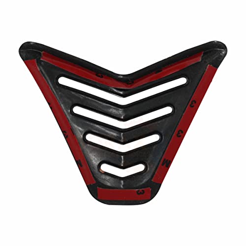 Sorax Front Nose Air Intake Cover Filter Nose Grill Protect from Dust for Yamaha R15 V3 (Black) - Image 4