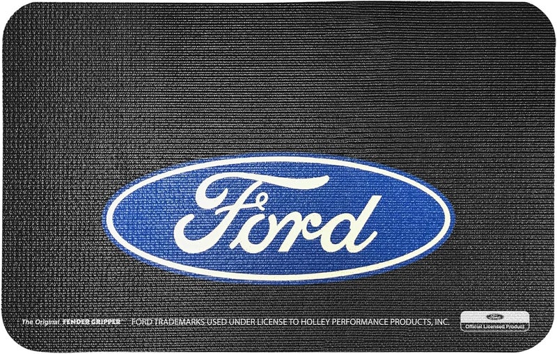 FG2101 Mat (Ford Blue Oval), 1 Pack, Black, 22"x34"