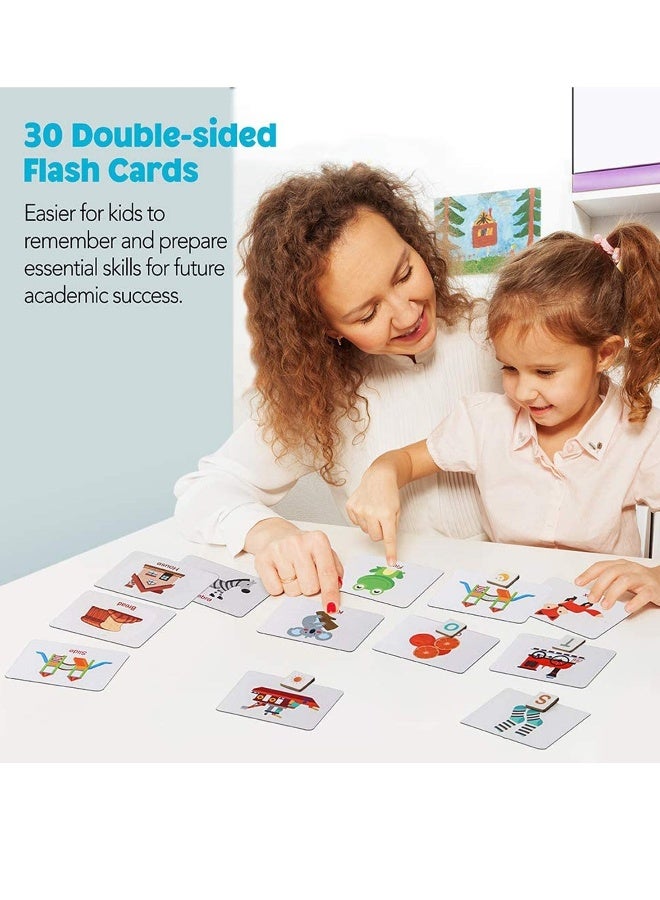 Magnetic Letters Numbers Alphabet Fridge Magnets ABC 123 Educational Toy Set Preschool Learning Spelling Counting Uppercase Lowercase Math for 3 4 5 Years Kid Toddler - Image 5