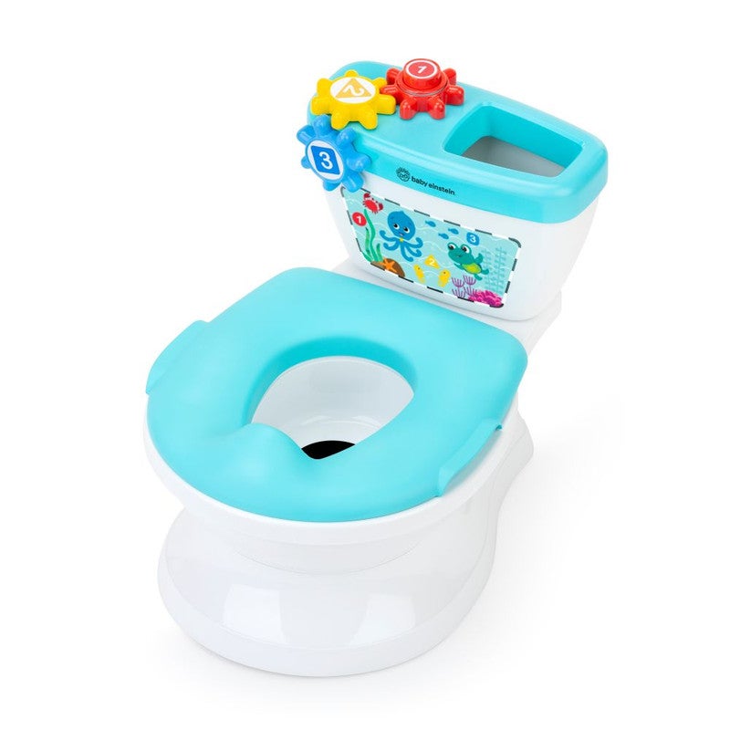 Baby Einstein - Geared for Success 2-in-1 Potty Training System with Real Flushing Sounds, Ages 18–60 Months - Image 1