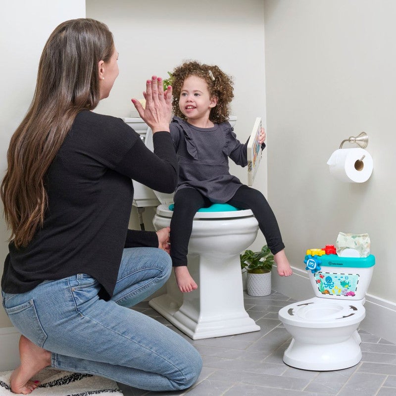 Baby Einstein - Geared for Success 2-in-1 Potty Training System with Real Flushing Sounds, Ages 18–60 Months - Image 3