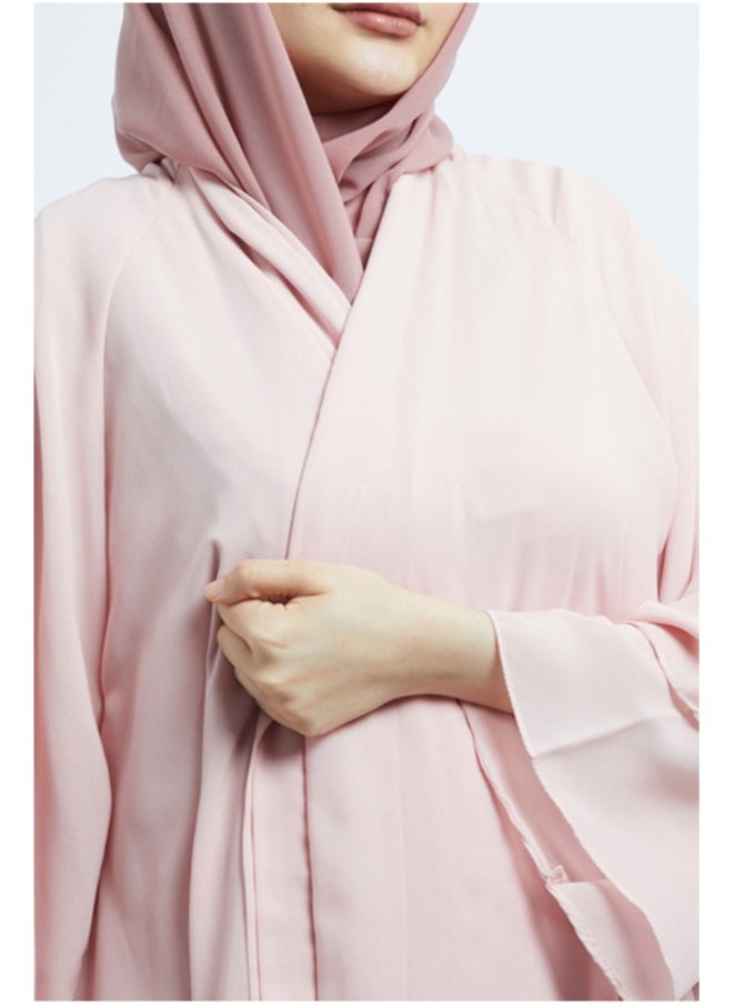 Evva Luxury Saudi Abaya for Women – Elegant Open Front Modest Wear in Premium Fabric – Ideal for Ramadan, Eid, and Everyday Elegance  - Image 2