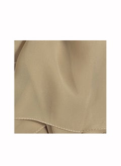 Perfectory PERFECTORY Women Lightweight Solid Chiffon Hijab Shawl Soft Premium Abaya Shawl Wrap Scarves, Long Bridal Hijab Scarf- Moccasin  - Image 2