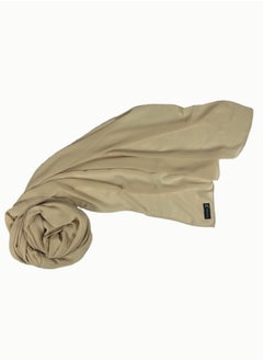 Perfectory PERFECTORY Women Lightweight Solid Chiffon Hijab Shawl Soft Premium Abaya Shawl Wrap Scarves, Long Bridal Hijab Scarf- Moccasin  - Image 3