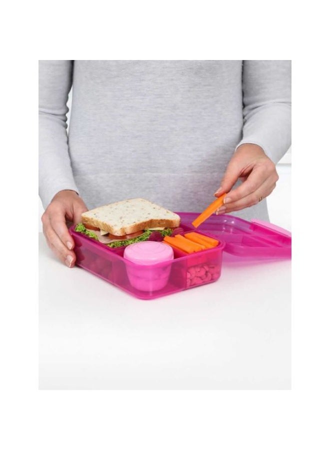 Sistema Lunch Collection Bento Box - 1.65 liters - No:41690 - Fuchsia - Image 2