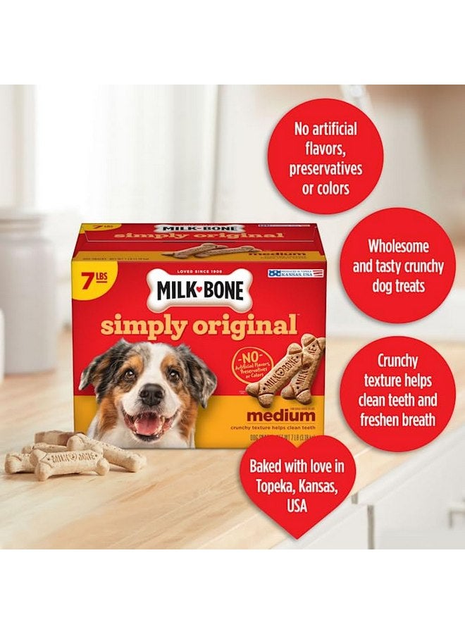 ميلك-بون بسكويت ميلك بون الأصلي متوسط الحجم للكلاب، 7 رطل. - Image 4