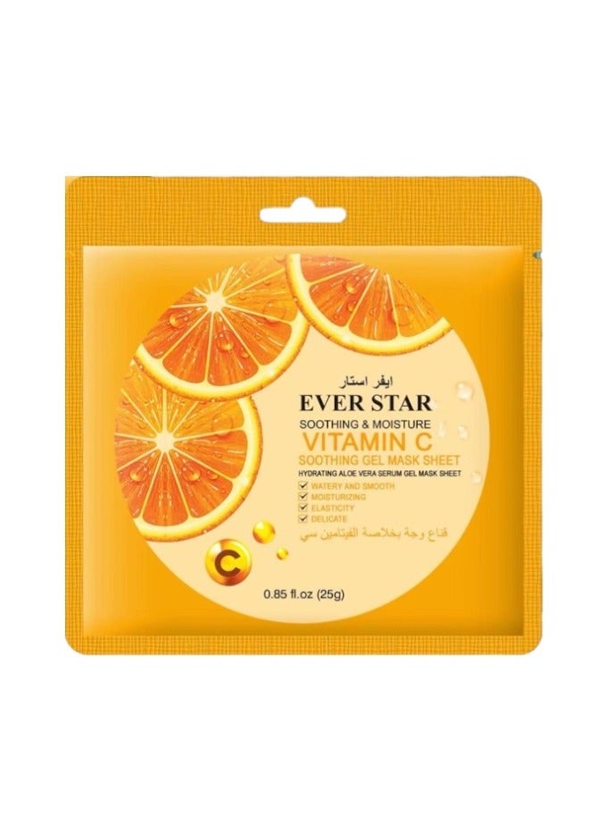 Ever star Soothing And Moisture Vitamin C Mask One Piece 25g - Image 1