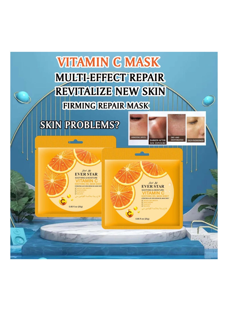 Ever star Soothing And Moisture Vitamin C Mask One Piece 25g - Image 2