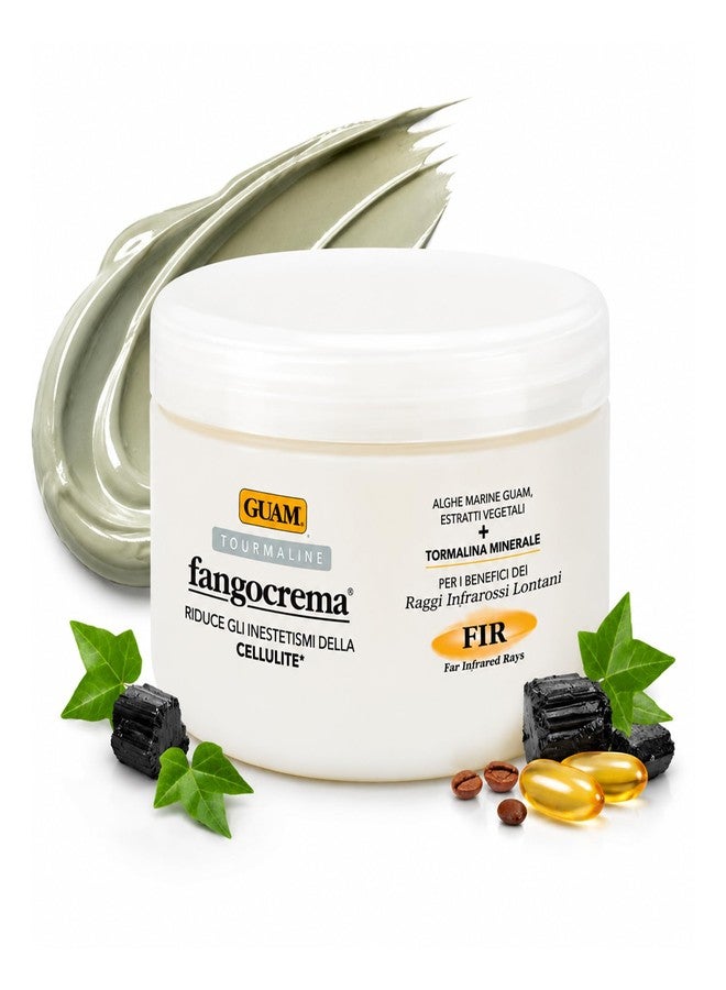 GUAM Fangocrema Anti-Cellulite Cream – Seaweed & Tourmaline FIR for Skin Tightening – Hot Gel with Caffeine for Firming & Contouring (10.5Oz) - Image 1