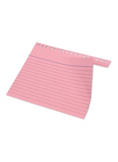 FIS FIS Ruled Record Card 180 Gsm 6X4 Inch Double Loop Spiral Assorted 50 Sheets -FSIC64-180SPP50  - Image 2