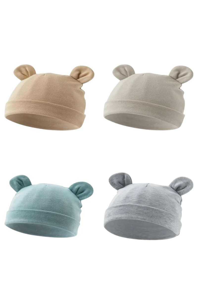 Bambimici Baby Beanie Bear B Set Of 4