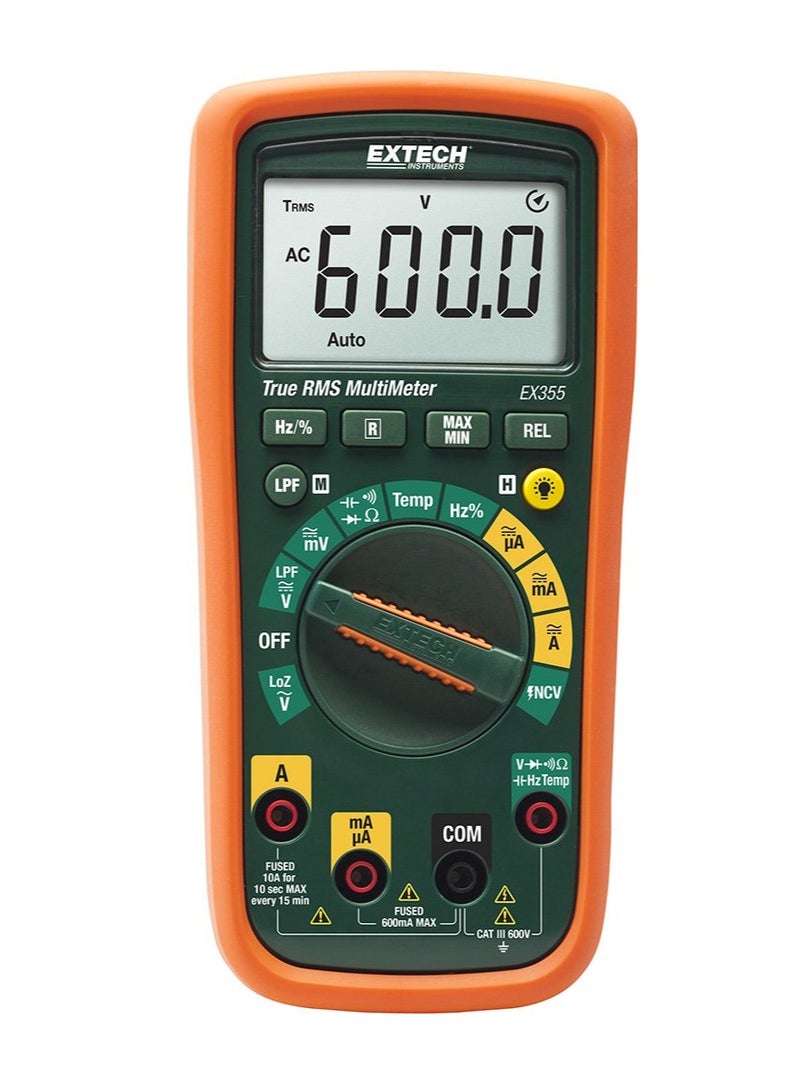 Extech EX355 True RMS Digital Multimeter