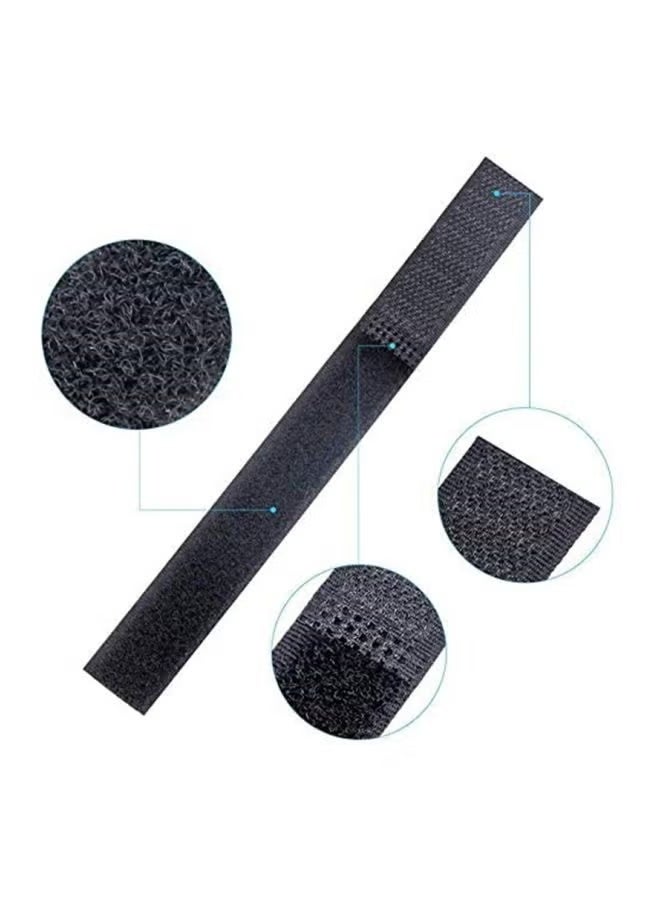 SAPU 50-Pieces Nylon Reusable Cable Tie Black 18centimeter - Image 3