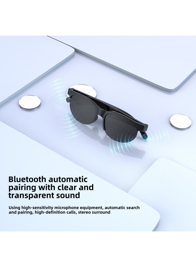 XG88Pro Smart Bluetooth Headset Glasses Air Conduction Outdoor Sports Running Fishing Driving Riding-Color:Black - Image 3