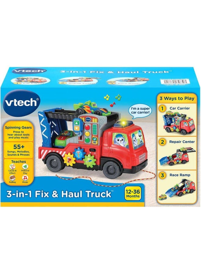 VTech 3-in-1 Fix & Haul Truck Playset - Image 1