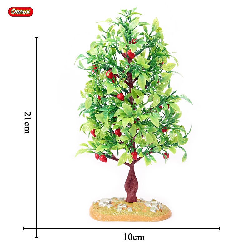 Building Tree Road Road Tree Landscape Tree Scene Ornaments Simulation Micro Landscape Plant Removable Fruit Tree Pear Tree Set - Image 4