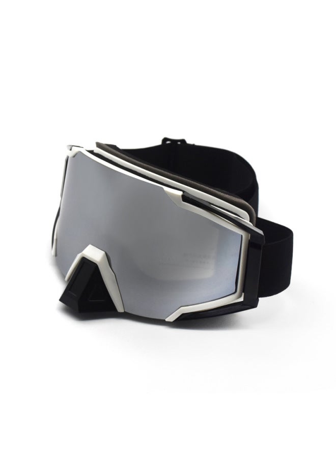 White Frame Black Edge Mercury New Off-road Goggles Outdoor Riding Glasses Off-road Motorcycle Goggles Harley Helmet Glasses