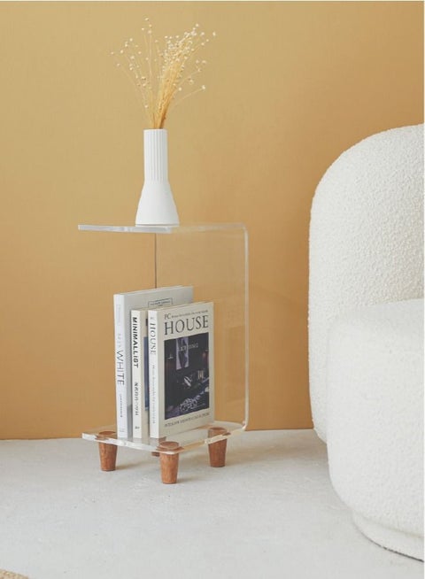 ACRYLIC SIDE TABLE