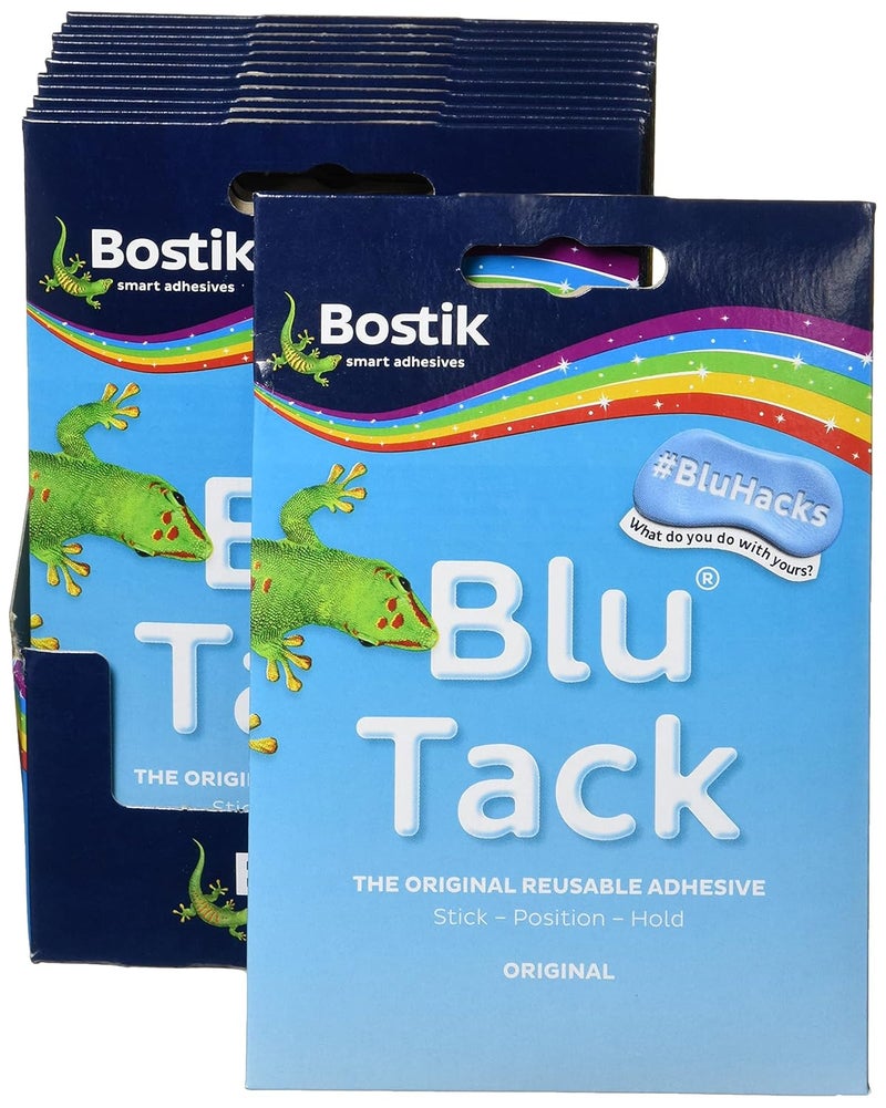 Bostik Blu Tack Mastic Adhesive Putty - Handy Pack of 12 - Image 3