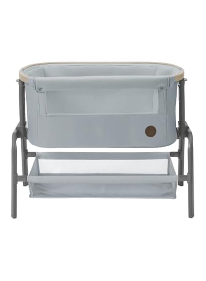 Maxi-Cosi Iora Co-Sleeper, Infant Bedside Sleeper Crib, Large Storage Basket, Height Adjustable, 0-6 Months, Beyond Grey - Image 2