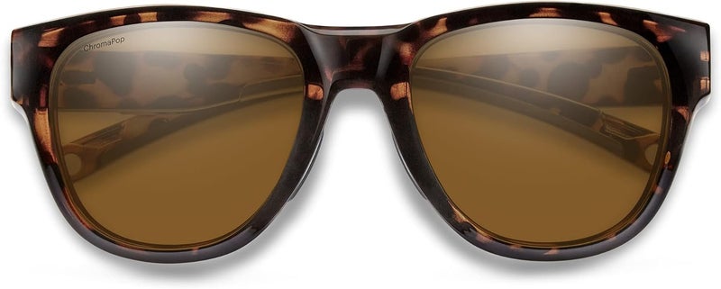 SMITH نظارات شمسية سميث روكاواي الرياضية - نظارات رياضية بأداء عالٍ مع تصميم محيط للركوب والجري والبيسبول والجولف للرجال والنساء - صدفي - بني مفلتر - Image 2