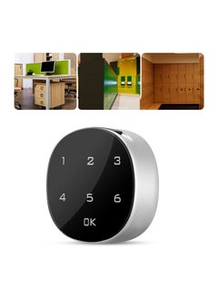 Excefore Cabinet Lock Digital Code Lock Touch Screen 15 Digital Combination Locks Electronic Anti-Theft Lock for Wardrobe Tool Box Cabinet Drawer Mailbox School Locker  - Image 3