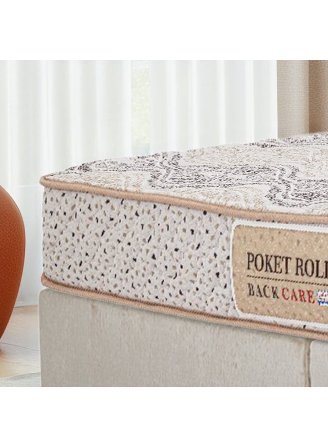 باك كير مرتبة Back Care طبية لتقويم الظهر، متوسطة الصلابة مع رغوة HR لتخفيف آلام الظهر، دعم العمود الفقري، عزل الحركة، غطاء قابل للتهوية ومضاد للحساسية، مثالية للوزن بين 75–120 كجم، بنية متينة، إحساس مريح كمرتبة هوائية، 200x120 سم - Image 5