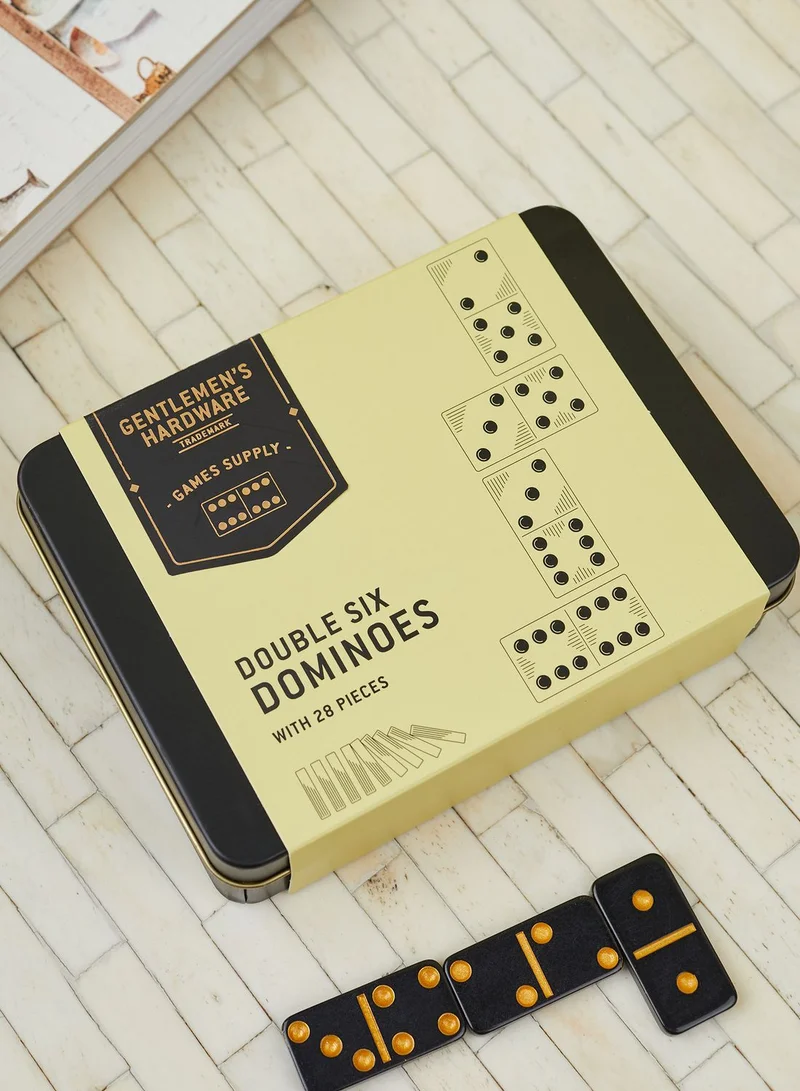 GENTLEMEN'S HARDWARE Double Six Dominoes