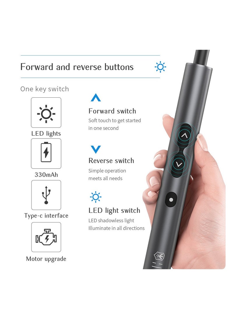28 in 1 electric screwdriver set 0.35Nm/0.5Nm optional with shadowless light Lithium USB direct charging (N20) - Image 5