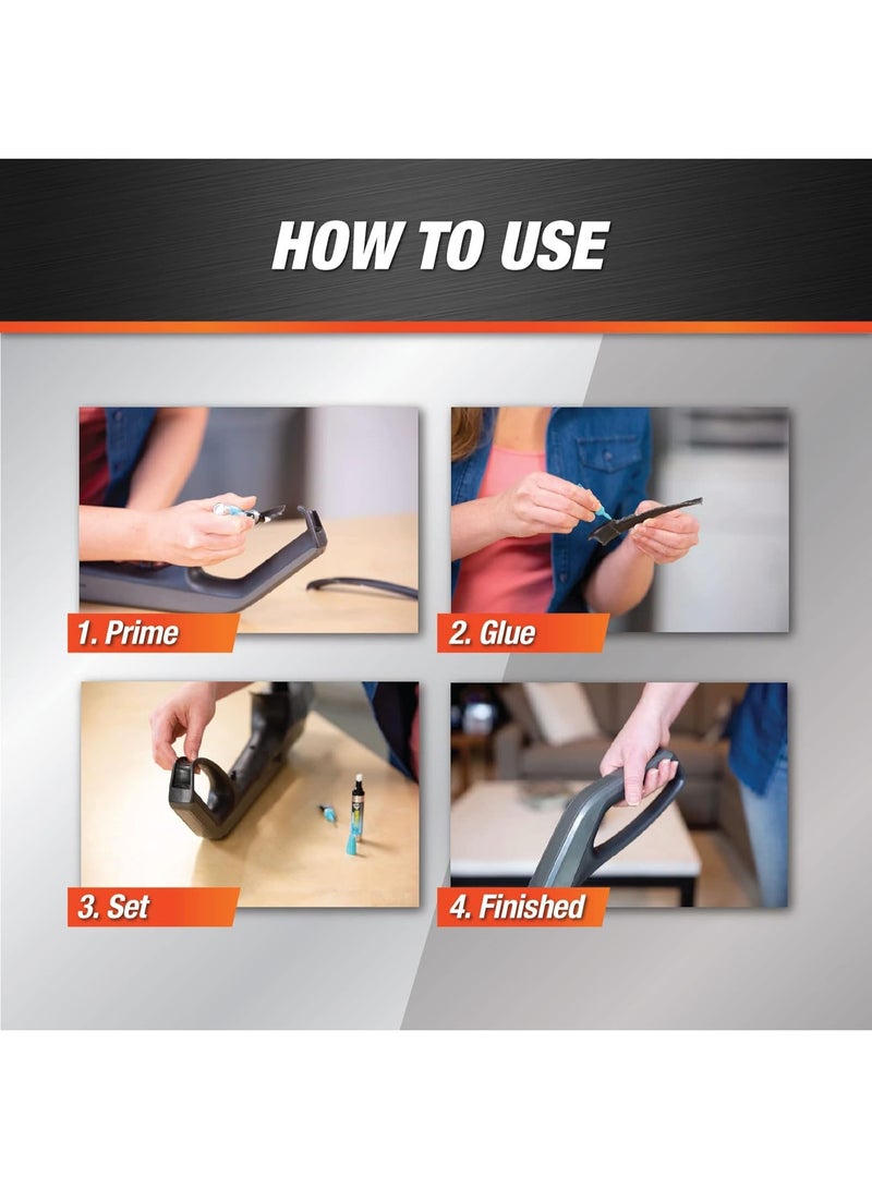 DAP RapidFuse All Purpose Adhesive with Plastic Primer Fast Setting Glue - Image 3