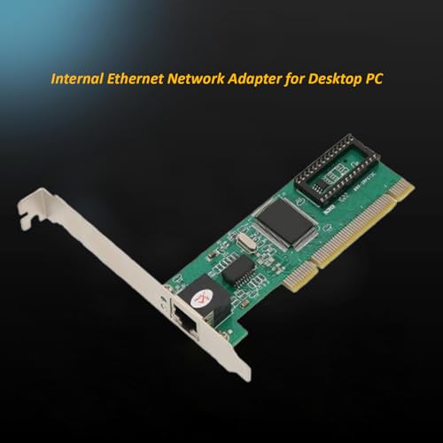 PremiumAV 10/100 Mbps PCI LAN Card – Internal Ethernet Network Adapter for Desktop PC with RJ45 Port – Wired Internet Connectivity for Windows XP/7/8/10 via PCI Slot - Image 2