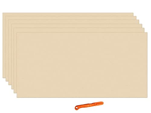 Snoogg خشب MDF من سنوج للفنون والحرف لفن الراتنج، الماندالا، بناء النماذج، ديكور المنزل، الرسم، مشروع الطلاب، لوحة DIY. الشكل مربع الحجم 4x4 عبوة من 10 - Image 3