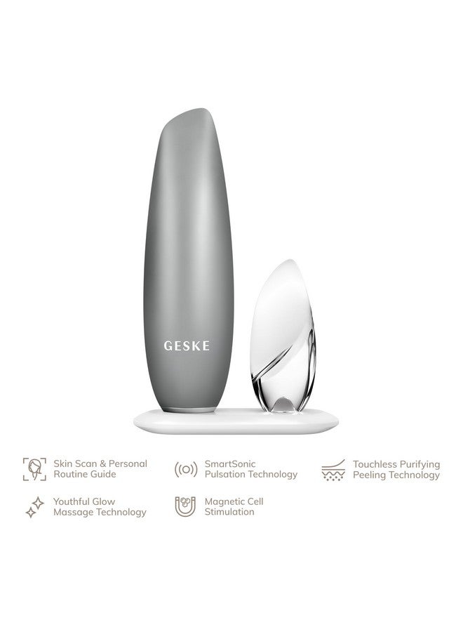 GESKE GESKE SmartAppGuided™ Touchless Magnetic Peeling Mask 5 in 1 | Magnetic Face Mask | Removes Impurities | Facemask | Pore Cleansing | Skincare for All Genders | Best of Face Masks | Clean Skin Glow - Image 4