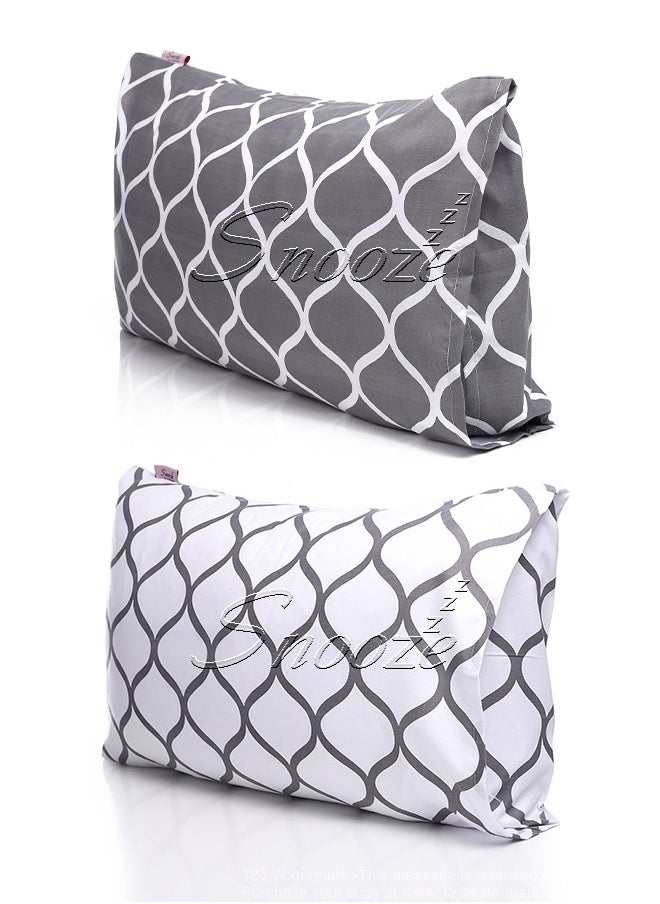 Tiba 4Pieces Flat Bed Sheet Set Waves Design  - Image 3