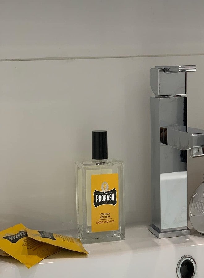 Proraso Cologne, Wood & Spice, 3.4 Fl Oz - Image 4