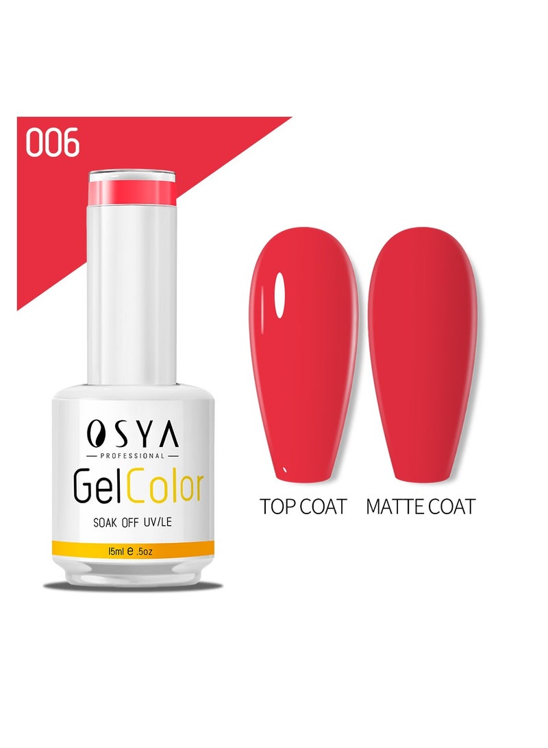 BEAUTY PLUS gel Nail Polish Collection Soak Off UV&LED CANNI OUTPUT Gel polish 15ml (006) - Image 1