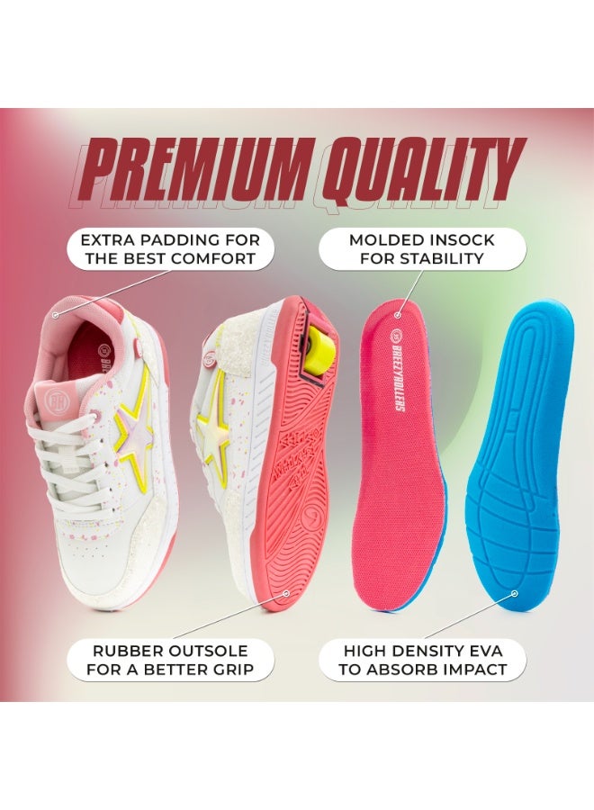 BREEZYROLLERS BREEZY ROLLERS shoes with wheels for children, Roller skates sneakers kids, From children's street shoes to roller skates in a few seconds, Patented click system, Trainers with wheels for girls & boys - Image 4