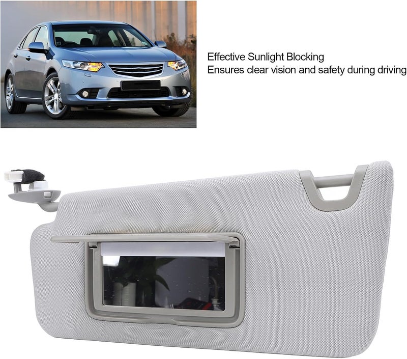 Luocute Sun Visor Assembly, Sun Blocker with Magnetic Mounting for Car Sunroof, Improve Visual Comfort and Driving Safety, Visor Replacement Replacement for 2013 2019 (Left: 83280 TA5 A51ZA) - Image 2