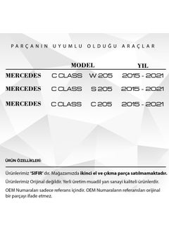 DNC Auto Part Roof Rack Cover for Mercedes C Class W205,C205,S205  - Image 2