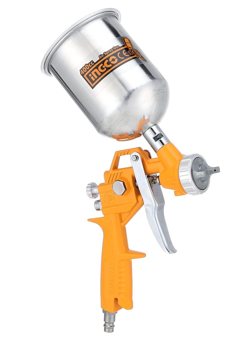 INGCO ASG4041 airbrush spray gun with top tank (1.5mm, 400 cc)  - Image 2