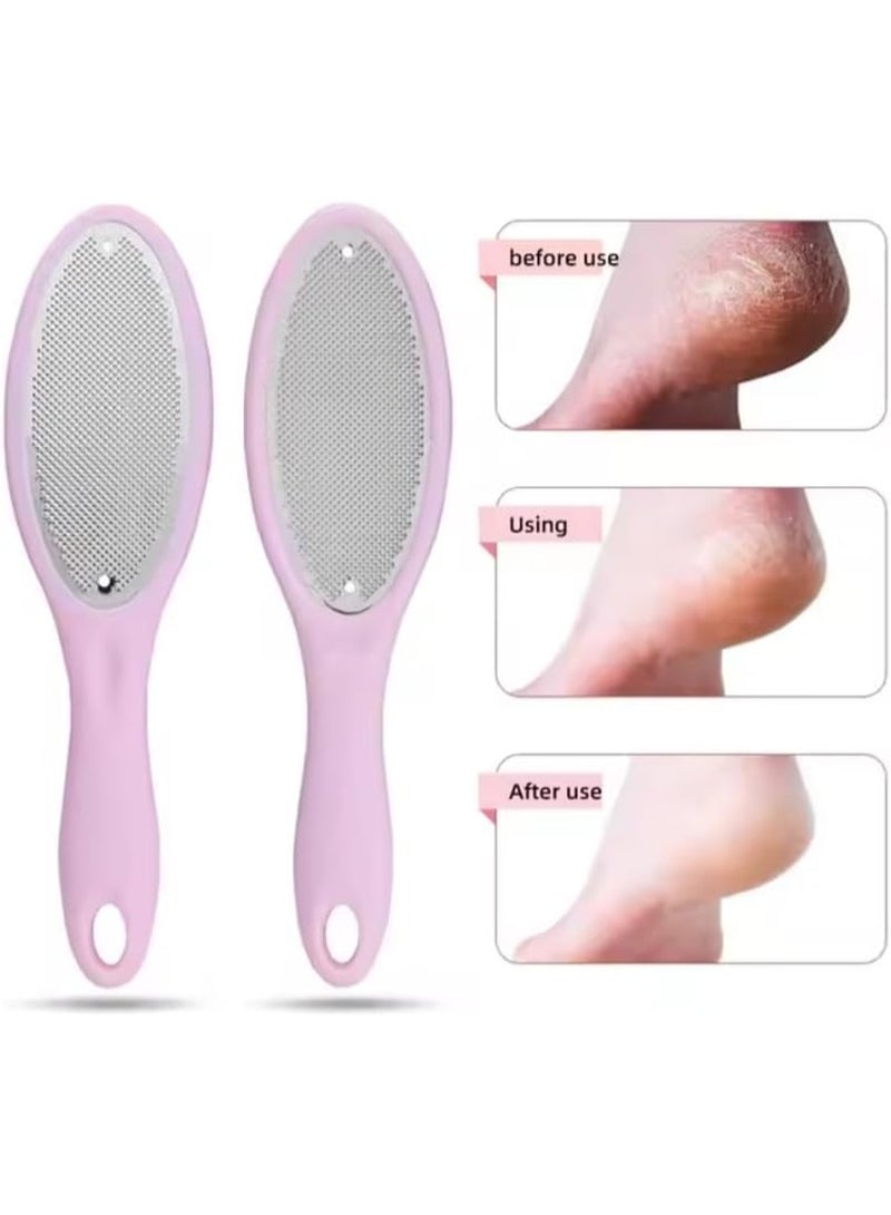 Colossal Foot Rasp & Callus Remover – Professional Pedicure Foot File and Scrubber for Dead, Hard & Dry Skin – Stainless Steel Foot Care Tool for Wet & Dry Use (Multicolor) - Image 2