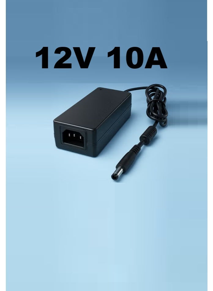 Hivision 12V 10A Power Supply Adapter with 8-Way DC Splitter Cable – AC 100-240V Input – UK Plug – for CCTV Security Cameras & DVRs - Image 4