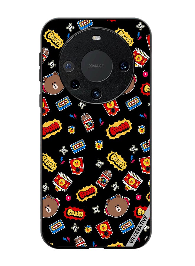 VR CREATIVE Protective Case Cover For Huawei Mate 60 Pro Boom Design Multicolour - Image 1