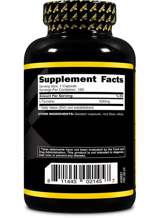 Primaforce L-Tyrosine Capsules 180 Capsules, 500 mg Per Serving - Image 4