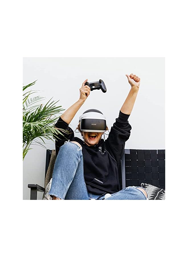 Green Tiger Disposable VR Face Mask Breathable Cover Eye Mask for VR Nonwoven Fabric Sanitary VR Mask Rift, 100 Pcs VR Eye Cover Pad (Black) - Image 4