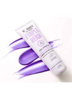 NOUGHTY 97% Natural Purple Reign Tone Correcting Conditioner for Blonde, Grey or Silver Hair to Banish Brassy Tones with Blueberry and Blackcurrant, Sulphate Free Vegan Haircare, 250ml  - Image 3