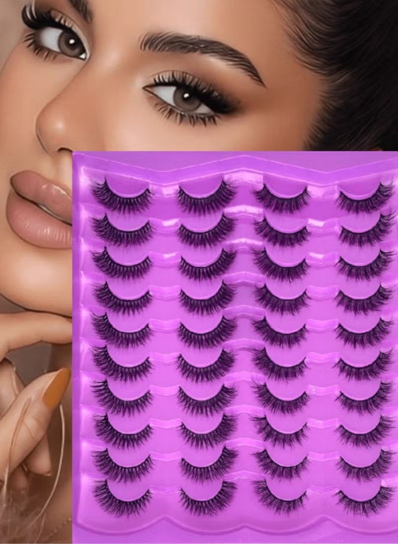 Shein MagiFly 20 Pairs Assorted Thick Curly Fluffy Eyelashes - Image 2