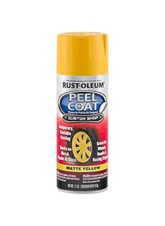 RUST-OLEUM Rust-Oleum 284318 Yellow Automotive Peel Coat Spray, 11 fl. oz. 