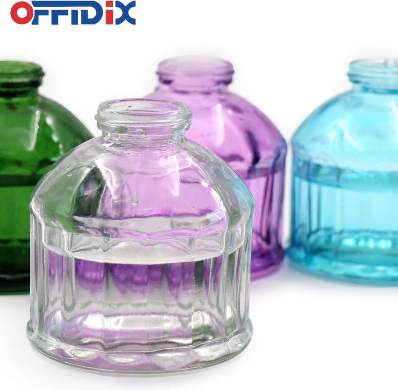 OFFIDIX Transparent Glass Watering Spray Bottle,Plant Mister with Plastic Bronze Plastic Top Pump, Glass Small Watering Can for Indoor Potted Plant, Outdoor Indoor Garden, Plants, Cleaning Solutions - Image 5