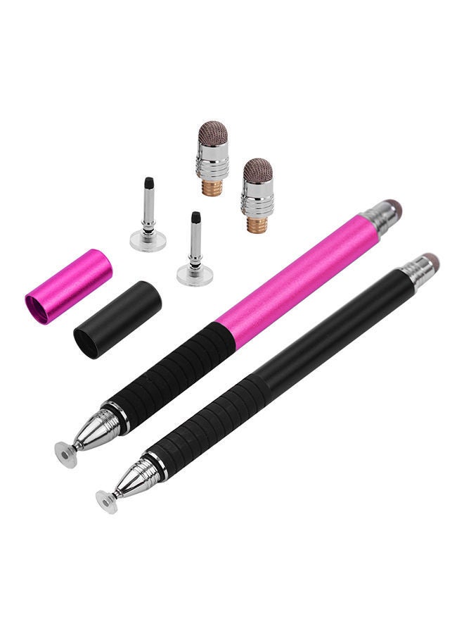 NIBEMINENT 2 In 1 Touchscreen Precision Stylus Pen With Conductive Head And Disc Tip Multicolour - Image 1